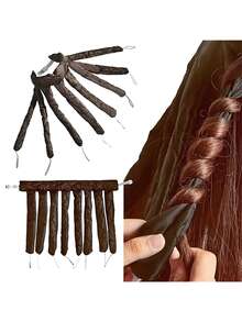 1 chiếc máy uốn tóc không cần nhiệt, băng đô uốn tóc và máy uốn tóc nóng, bộ dụng cụ tạo kiểu tóc, dụng cụ uốn tóc không dùng nhiệt, dây đeo điều chỉnh được, dụng cụ chăm sóc tóc tiện lợi qua đêm, que uốn tóc bằng mút xốp, dụng cụ chăm sóc tóc khi ngủ, que uốn tóc bằng mút xốp dành cho nữ, máy uốn tóc, đồ dùng cần thiết cho mùa tựu trường, du lịch và nghỉ mát. - B - Xem 3