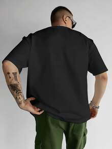 "Mexico Sacred Heart II Viva Frida Spain Date" Short Sleeve Casual T-Shirt Designed By Akbally For Women, Printed, Summer Primer, Black Elastic Crew Neck, Sizes 0XL-4XL.Jpg, Good Gift For Halloween - 黑色 - 查看 2