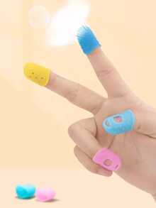 5pcs Guitar Fingerpicking Picks Set, Non-Slip Ergonomic Design, Multi-Color Options, Suitable For Beginners And Professional Musicians, Protect Fingers From Scratches And Calluses, Suitable For Guitar And Chord Practice - Multicolor - View 8