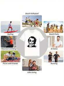 Men T-Shirts - 白色 - 查看 2