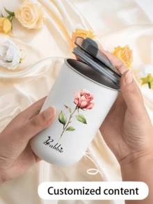 Bình nước inox tùy chỉnh theo tên, ly du lịch tùy chỉnh, phù hợp làm quà tặng phù dâu, ly cà phê cá nhân hóa cho nữ, quà sinh nhật, quà tiệc, quà lễ tết và quà tặng bạn gái - Nhiều màu - Xem 2