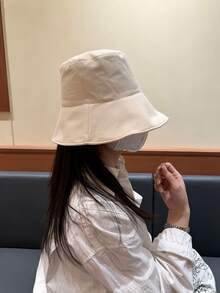 欧美春夏新款渔夫帽。韩版女士蝴蝶结帽。日式纯色圆顶帽、遮阳帽和防晒帽。男女款遮阳帽。 - 彩色 - 查看 2