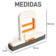 Mini Portable Mop With Sponge Head - White - View 2