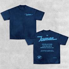 2026 New Summer THE ICEMAN Drake Vintage Tee Unisex Rap Shirt Music Fans Gift For Him Her Y2K Women Men Graphic Tee Casual Short Sleeve Crew Neck Summer Concerts Casual Daily Wear Pure Cotton T-Shirt - 藏蓝色 - 查看 12