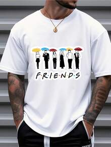 Men T-Shirts - 白色 - 查看 6
