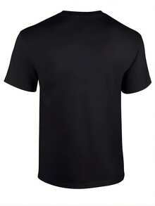 Men T-Shirts - 黑色 - 查看 2