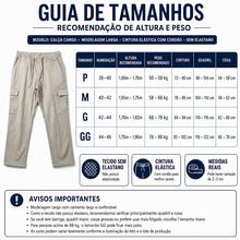 Men's Dark Blue Cargo Jeans Without Elastane, With Drawstring Waist And Side Pockets - C/03 - 查看 6