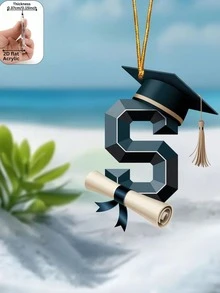 1个2D亚克力毕业字母吊坠，毕业礼物及装饰品，送给教育工作者和同事的礼物，包包/车钥匙扣装饰，毕业庆祝，礼物和纪念品 - 掛繩款 - 查看 35