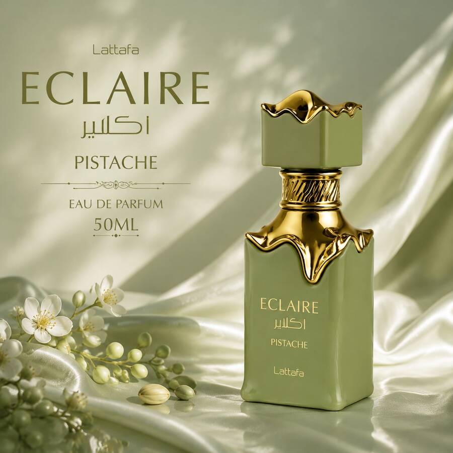 Lattafa Perfume Eclaire Pistache 50ml, Presente de Páscoa, Presente de Aniversário, Conjunto de Presente - Quente & picante - Ver 1