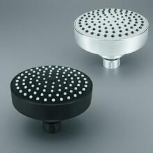 Tatukiko ABS Shower Head Round High Pressure Shower Head 4 In 1 Water Outlet Nozzle High Flow Matte Black Rain Shower Head For Luxury Shower Experience Even At Low Water Pressure - Top Spray - View 7