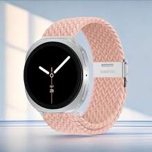 适用于三星 Galaxy Watch8/8 Classic 44mm/40mm/46mm/Ultra 2025 47mm 的编织金属表扣,可调节表带,Galaxy Watch 8 表带 - 彩色 - 查看 23