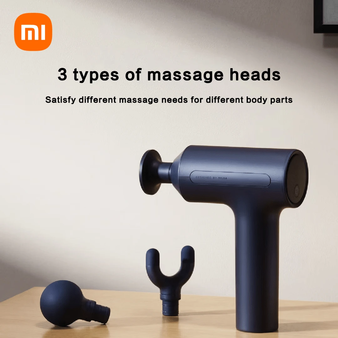 Xiaomi Mijia Fascia Massage Gun 3rd Gen Mini, Compact Fascia Massager, Deep Muscle Massage Gun, Massage Device, Leg Muscle Massager. Xiaomi Mijia Fascia Massage Gun 3rd Gen Mini, Equipped With 1900mAh Long-Lasting Battery, Deep Space Gray. - View 1