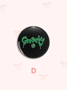 1個/6個 4.4cm/1.73in KATSEYE「TOUCH」與「Gnarly」徽章，Y2K可愛風格鈕扣別針，附成員姓名與團體藝術設計，衣物包包背包裝飾針，送給 KATSEYE 粉絲的完美禮物 - 彩色 - 查看 6