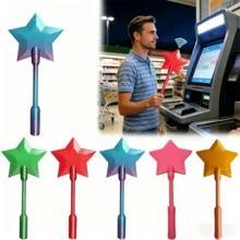 3D Printed Magic QR Code Payment Wand, QR Code Payment Magic Wand, Starlight Magic Wand, Contactless Payment Card Holder, Suitable For Payment Scenarios (Self-Assembly Required) - A - View 1