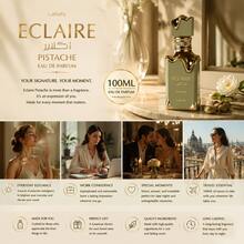 Lattafa Eclaire Pistache Perfume de 100ml, regalo de cumpleaños, regalo del Día de la Madre - Fougère - Ver 4