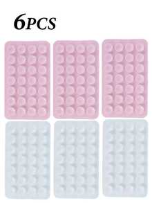 Giá đỡ điện thoại silicon hình vuông đa chức năng 10/5/4/3/2/1, lực hút mạnh, phụ kiện điện thoại silicon có cốc hút, giá đỡ điện thoại có cốc hút mạnh, thích hợp cho nhiều trường hợp để tránh điện thoại bị rơi, có thể dùng để quay video, rung và chụp ảnh tự sướng, phụ kiện điện thoại. - Nhiều màu - Xem 24