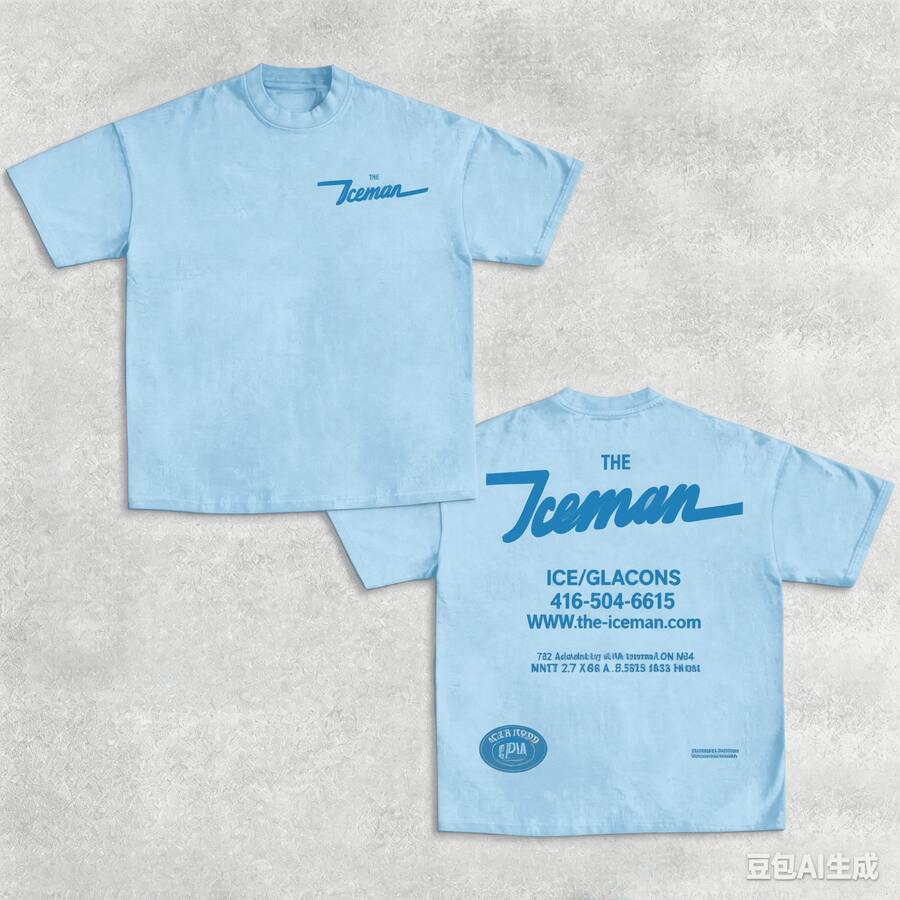 2026 New Summer THE ICEMAN Drake Vintage Tee Unisex Rap Shirt Music Fans Gift For Him Her Y2K Women Men Graphic Tee Casual Short Sleeve Crew Neck Summer Concerts Casual Daily Wear Pure Cotton T-Shirt - 藍色 - 查看 1