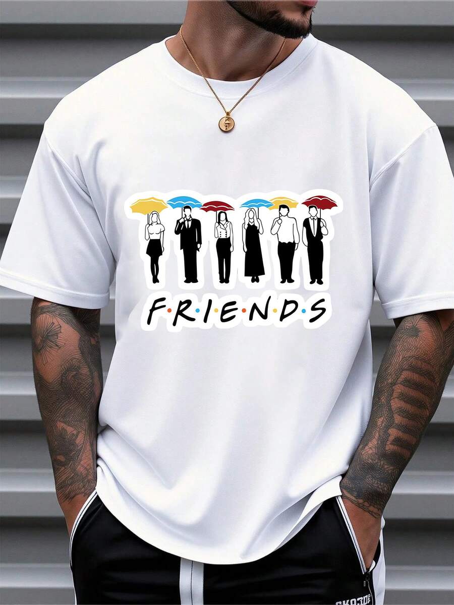 Men T-Shirts - 白色 - 查看 1