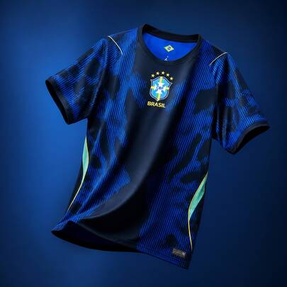 Camisa Brasil  II 2026/27 JOGADOR Pro Masculina - Azul