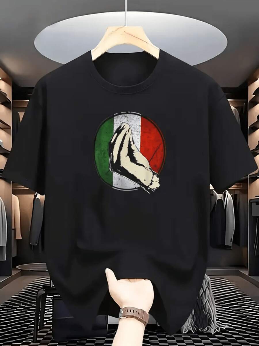 Camisetas estampadas, tops modernos y versátiles, camisas de mujer, de alta calidad, camisas de mujer. - Negro - Ver 1
