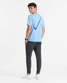 Nike HYVERSE AS M NK DF GFX SS TOP Crew Neck Pullover Versatile Short-Sleeve T-Shirt For Men - 藍色 - 查看 8