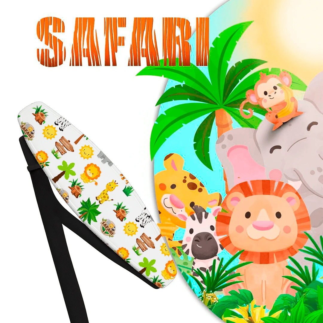 Head Support Strap For Baby/Infant Car Seat - Safari - View 1