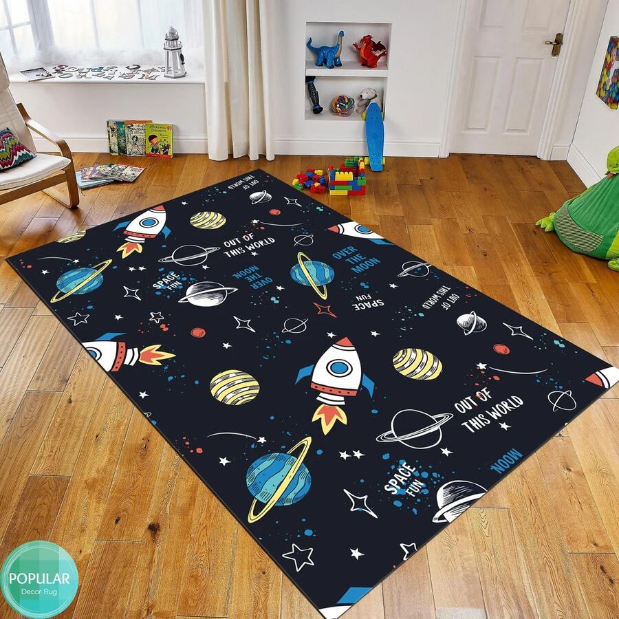 1 pieza Alfombra de juego con patrón de dibujos animados lindo, Alfombra/Tapete educativo ABC con letras/patrones de animales Primavera Verano, Tema al aire libre, Alfombra de juego resistente a la decoloración de gran tamaño, Tapete de piso, Sala de estar Dormitorio, Sala de juegos, Decoración del hogar