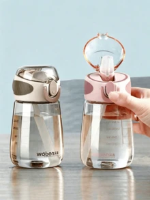 Botella de agua de gran capacidad para uso diario - Multicolor - Ver 9
