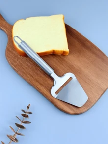 1 Set Stainless Steel Cheese Knife, Cheese Grater, Cheese Slicer, Ham Scraper, Cake Scraper, Butter Knife, Suitable For Restaurant, Kitchen, Outdoor, Party, Picnic, Hotel, Baking Kitchen Tools, Cooking, Kitchen Supplies, Mother's Day Gift, Christmas Gift, Back To School Gift, Kitchen Utensils - Silver - View 13