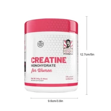 Miriyalyad Women's Premium Creatine Monhydrate And Collagen+BCAA Blend-Muscle Support, Hair&Nails Strength, 30 Servings, No Sugar, No Artificial Additives, Dietary Supplement, 8.46oz - 3PCS - 查看 7