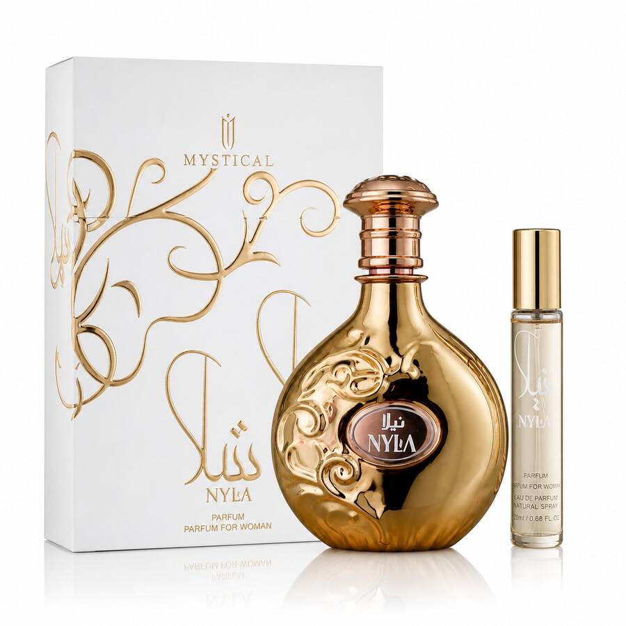 Paris Corner Mystical Nyla Vanilla Gift Set 100ML+20ML Eau De Parfum For Women - Soon - View 1