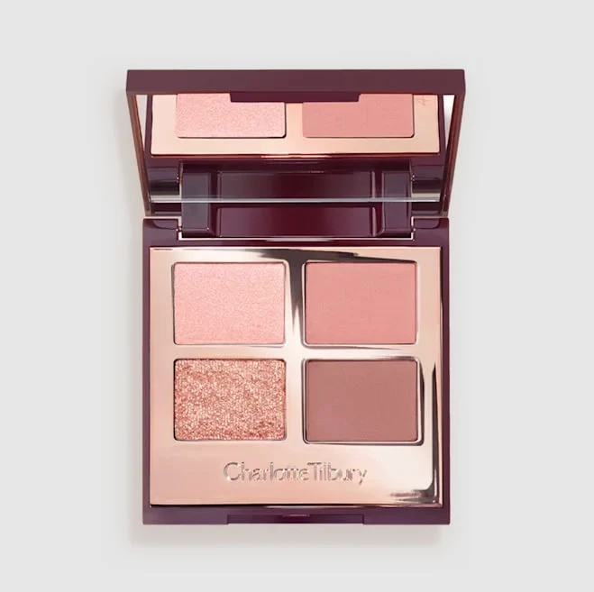 Charlotte-Tilbury [3.2克] CHARLOTTE TILBURY Pillow Talk 眼影盘，柔和棕色调，细腻粉质，适合日常妆容和新手，大地色系 - Pillow Talk - 3.2g - 查看 1