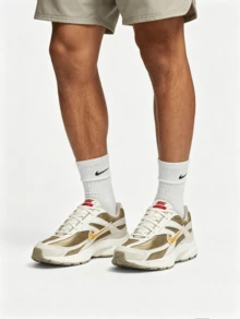 Nike Initiator 男款舒適柔軟緩震耐磨輕便防滑透氣復古休閒鞋白棕色IQ9788-271 - 白棕色 - 查看 1