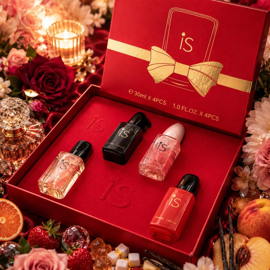 Fragrance World MYSTICAL IS WOMEN'S GIFT SET 4*30ML - 花卉印花 - 查看 1
