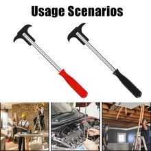 1 chiếc cờ lê tháo gioăng phớt dầu ô tô, cờ lê sửa chữa ô tô, dụng cụ tháo gioăng phớt ô tô thủ công, cờ lê kéo gioăng phớt dầu hai đầu, dụng cụ sửa chữa ô tô chuyên nghiệp thích hợp để tháo các loại gioăng phớt, vòng chữ O và gioăng phớt dầu trong ô tô. - A - Xem 9
