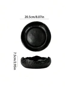 1 chiếc bát sâu bằng gốm không đối xứng, bát đựng salad/kem/tráng miệng, đĩa đựng đồ lạnh phủ sương, bát đựng salad trái cây, bộ đồ ăn sáng tạo kiểu phương Tây, bát đựng sữa chua, bát đựng đồ lạnh sáng tạo thanh lịch, thích hợp làm đồ nội thất nhà bếp và phòng ăn làm quà tặng Giáng sinh - Nhiều màu - Xem 14