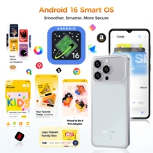 OUKITEL C17 Android 16 解鎖手機 2026-12GB+32GB/16GB+64GB/16GB+128GB, 6.52'' 水滴螢幕, 5000mAh 電池智慧型手機, 13MP+5MP 相機, 八核心, 3.5mm 耳機孔 /GPS - 橘色 - 查看 2
