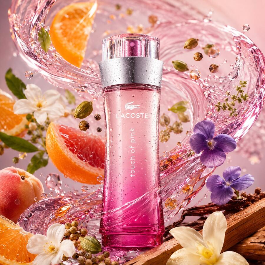Lacoste Touch Of Pink Eau De Toilette 50ml - Floral - View 1
