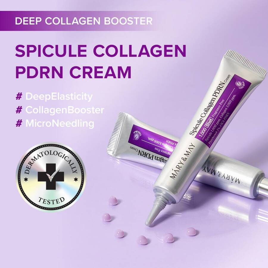 Mary&May ماري وماي - كريم كولاجين سبيكول PDRN - 15 جرام - Collagen - مشاهدة 1