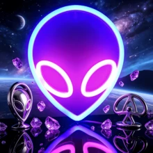 1pc Creative Geometric Gamepad & Alien Planet Neon Sign Decor, LED Neon Art Decoration Suitable For Gaming Room, Bar, Computer Room, Shop, Multifunctional Wall Hanging Decor With Switch Control, USB Powered, Plastic Material, Great For Bedroom, Gaming Area, Birthday Gift - Multicolor - View 17