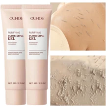 2 piezas Gel exfoliante, limpieza suave exfoliante de piel muerta, purificación de poros, adecuado para todo el Body y todos los tipos de piel, adecuado para todos los tipos de piel - Gel exfoliante - Ver 10