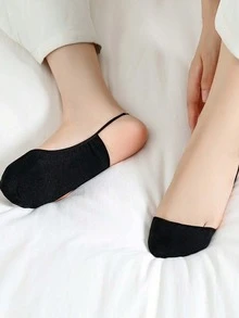 1/3雙女款船型隱形襪，前腳掌加厚墊 - 彩色 - 查看 4