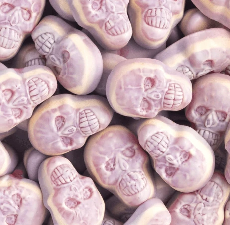VIDAL rellenolas gran surtidos de modelos para elegir bandeja de 795g Sabor variados Sin gluten Sin grasa Vidal sabor Original garantizada - Calaveras Rellenas - Ver 1