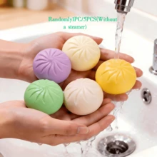 Bộ 1/3/5 món đồ chơi giảm căng thẳng hình bánh bao nhiều màu sắc, đồ chơi kích thích giác quan giúp giảm áp lực, bóng bột nhào, đồ chơi để bàn đàn hồi có kèm nồi hấp, thích hợp làm quà tặng hoặc quà lưu niệm trong các bữa tiệc. - nhiều màu - Xem 7