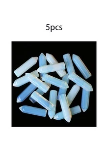Bộ 5 chiếc đũa pha lê mini hình trụ nhọn, năng lượng 7 luân xa, đá bỏ túi, thạch anh tím tự nhiên mài bóng hình lục giác nhọn, đá quý cân bằng năng lượng dùng trong thiền định, quà tặng bộ đũa pha lê - Nhiều màu - Xem 15