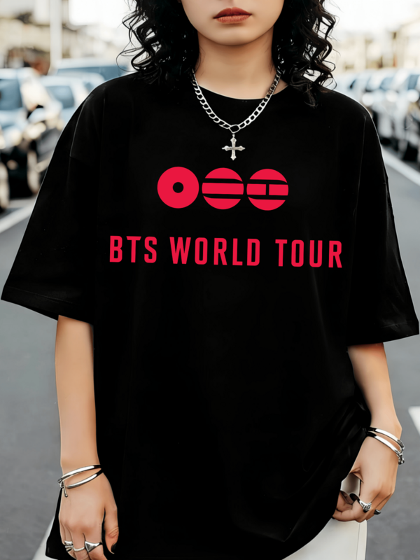 BTSS World Tour Inspired Fan T-Shirt, Double-Sided BTSS Print (16)