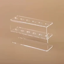 Soporte de exhibición de pinzas para extensión de pestañas de 6 agujeros, soporte de pinzas, caja de almacenamiento de accesorios para extensión de pestañas - Multicolor - Ver 12