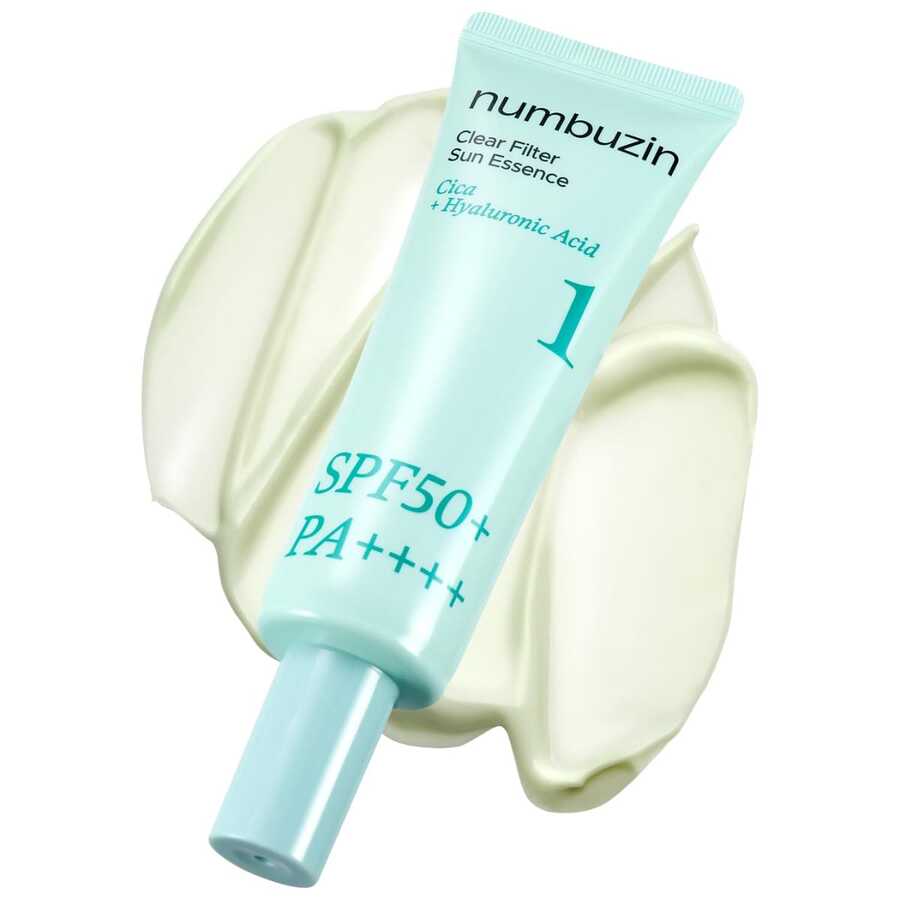 numbuzin نومبوزين رقم 1 فلتر شفاف واقي شمس 50 مل SPF50+ PA++++ – حماية شمسية - شفاف - مشاهدة 1