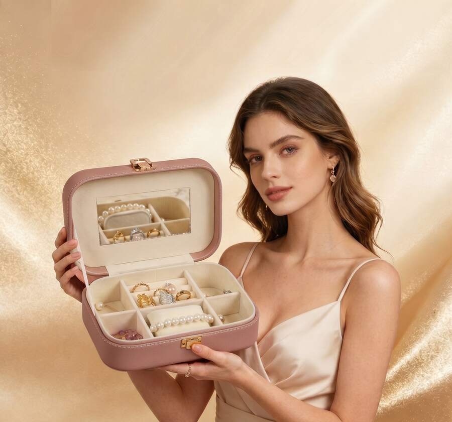 Bfbeautiful face Jewelry Boxes - Lilac Purple - View 1