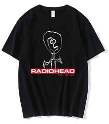 Unisex Pure Cotton T-Shirt For WomenGraphic-ShirtRadioheadSShirtMenVintageClassicTeesNorthAmericaRockBoyWomen'sTshirtT-ShirtsManHopStreetCasualTop,Unisex-Shirt,180gHeavyCottonShirt,NewYearPartyGifts,Fun,,OpaqueFabric,SuitableSpringValentine'sDay,AndMust-HaveGiftsStartOfSchoolSeason,FamilyMatchingOutfitsMenGraphicPrintShortSleeveTee,GoingOut,Friends,EmoSoftCotton,CasualDailyWear, Lightweight,BreathableFabric,CuteTrendy,PerfectForVacation, Blousesmoneymujer,Playerasdewoman - Đen 5 - Xem 1